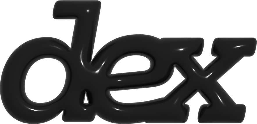 Dex Footer Logo (black)